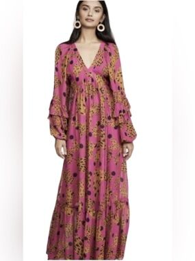 Farm Rio Banana Maxi Dress